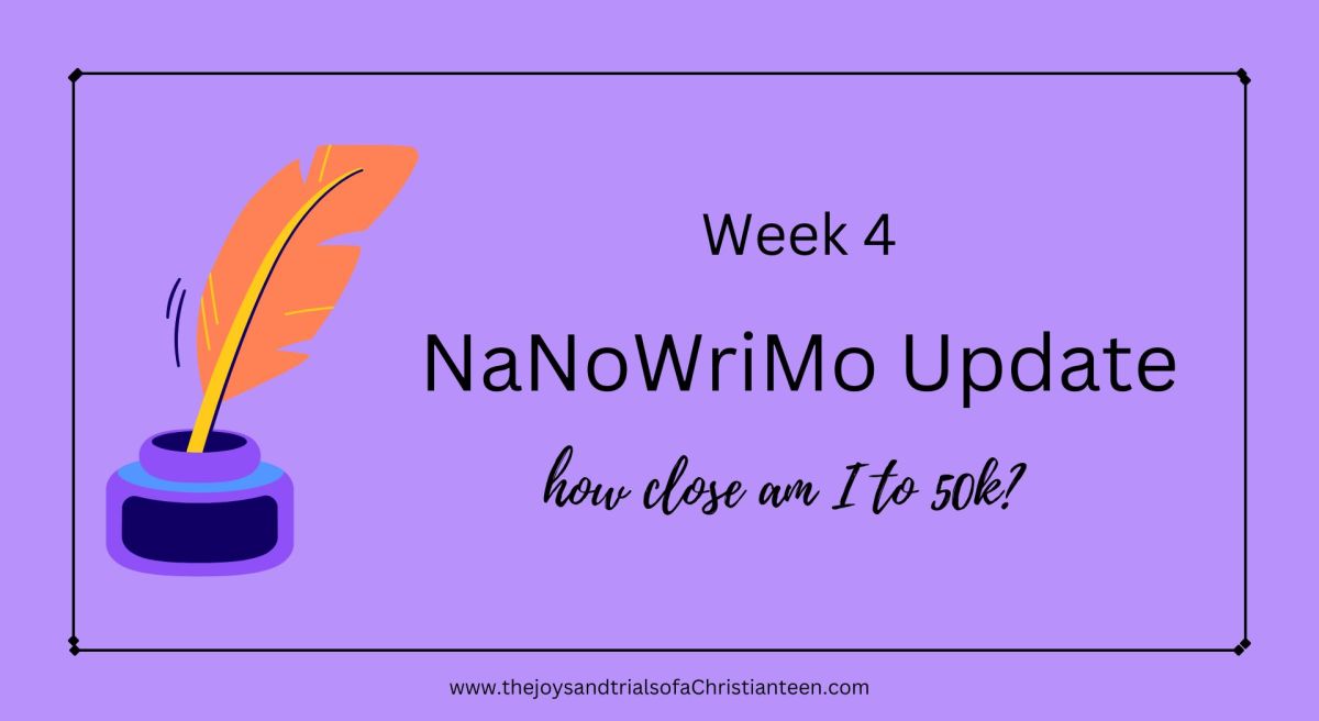 Week 4 NaNoWriMo Update + a surprise